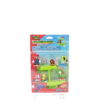 Epoch Games Super Mario Balancing Game - Ground Stage, Tabletop Skill Game with Collectible Super Mario Action Figures