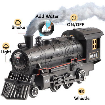 JUGAAD LIFE Train Set for Kids with Remote Control Electric RC Train Toys for Boys Girls Birthday Gifts for Kids 3 4 5 6 7 Years Old