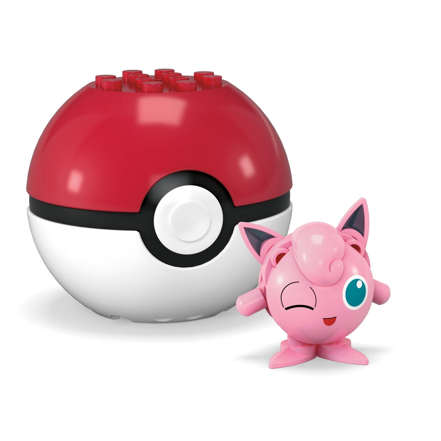 MEGA Pokemon Jigglypuff Building Toy Kit (20 Pieces) for Kids