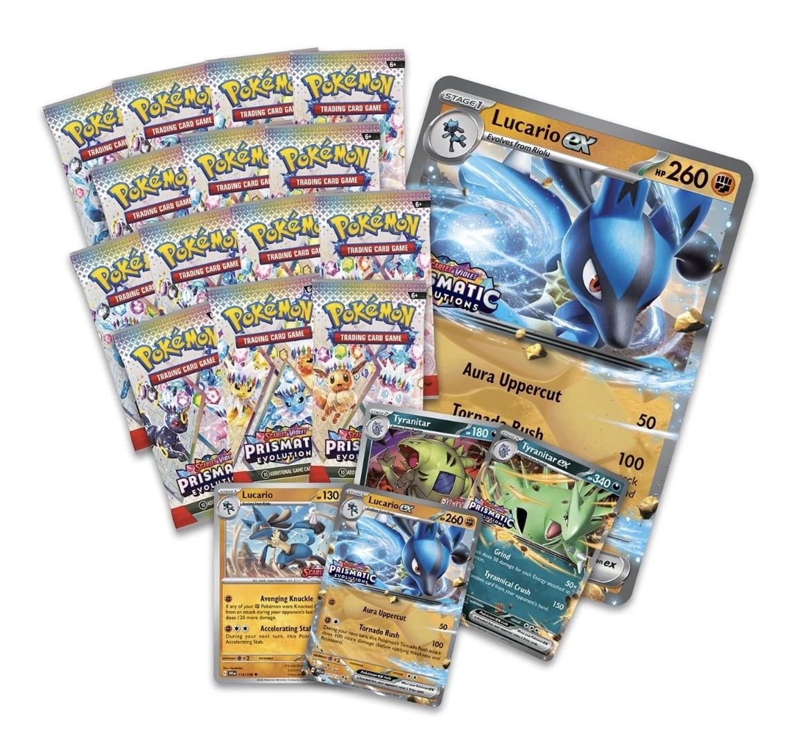 Pokemon Lucario Ex & Tyranitar Ex Premium Collection