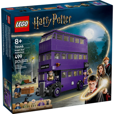 LEGO Harry Potter Knight Bus Adventure - Building Toy for Kids, Boys, and Girls, Ages 8+ - Iconic Bus from Harry Potter and the Prisoner of Azkaban - with 5 Minifigures - Birthday Gift Idea - 76446