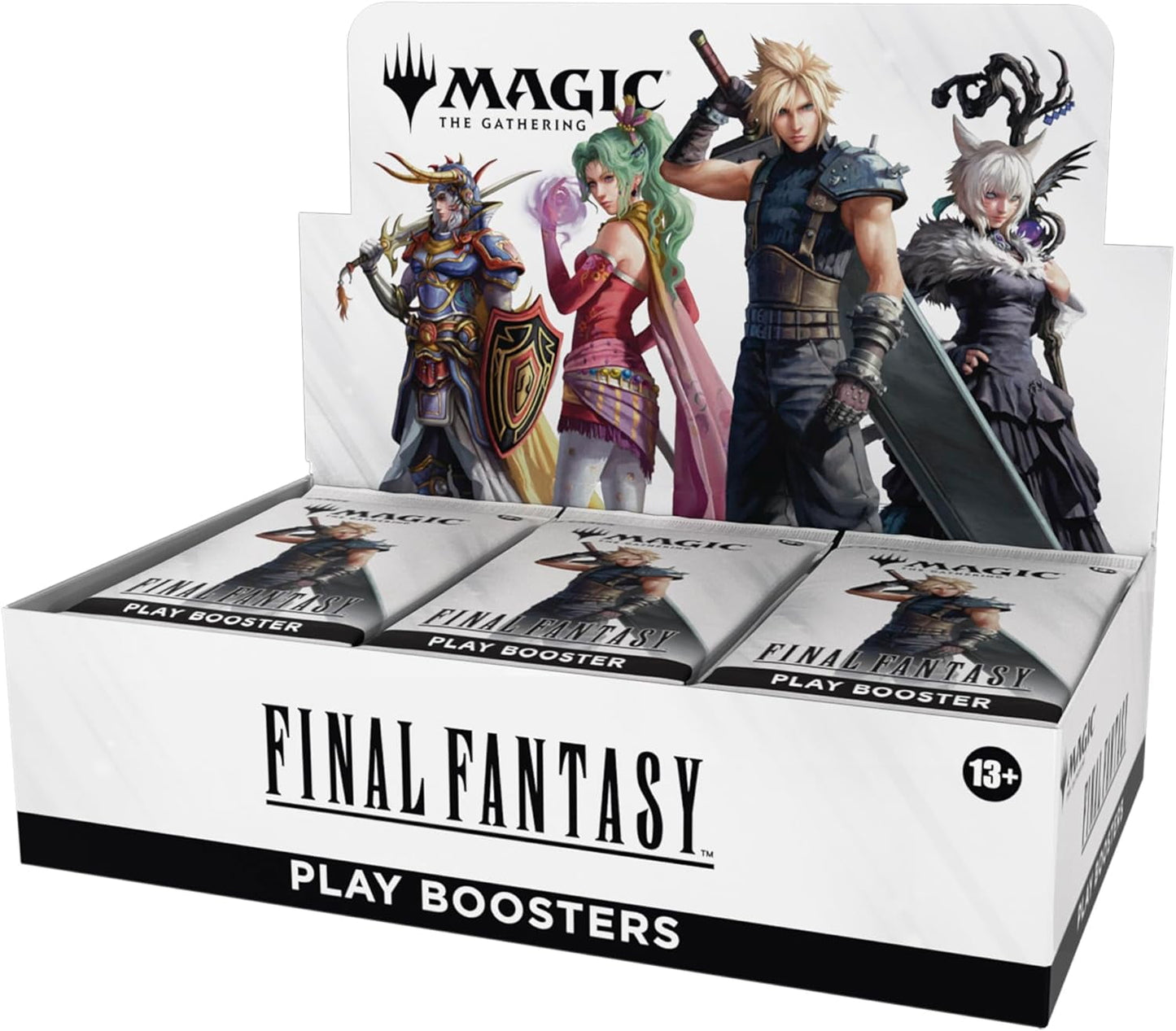 Magic The Gathering Final Fantasy Play Booster Display, 30 Packs, Sealed Release 2025