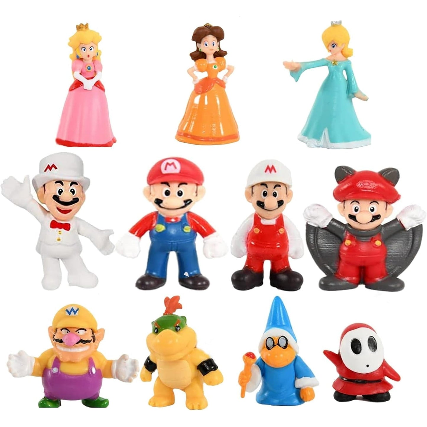 48pcs Super Mario Bros PVC Action Figure Toys Collection Doll Model Kids Gifts
