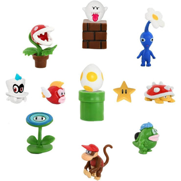 48pcs Super Mario Bros PVC Action Figure Toys Collection Doll Model Kids Gifts