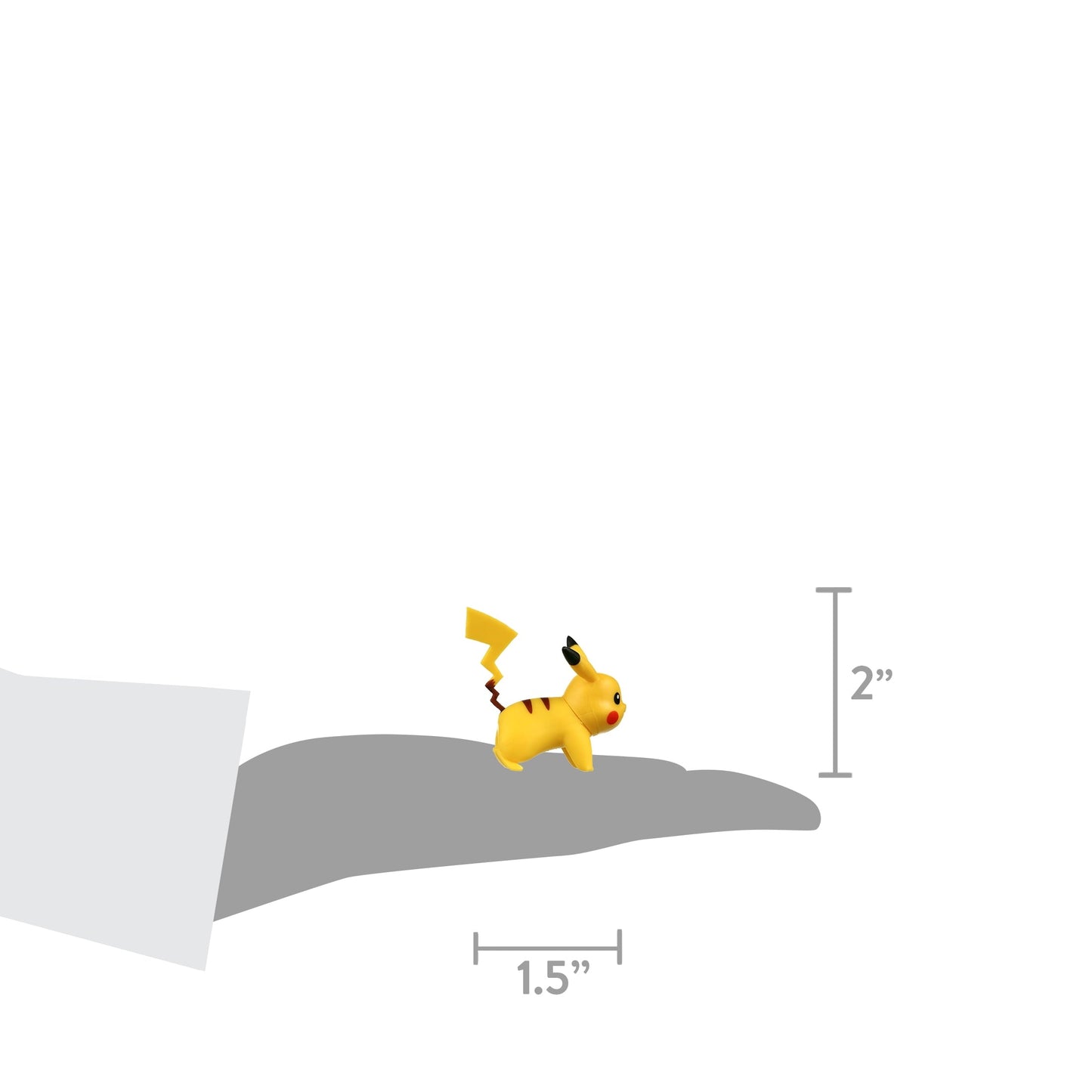 Pokémon Battle Figure 2 Pack - Features 4.5-inch Charizard and 2-inch Pikachu Battle Figures