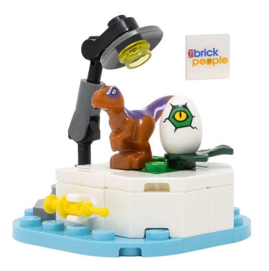 LEGO Jurassic World: Create a Raptor Laboratory with Baby Raptor