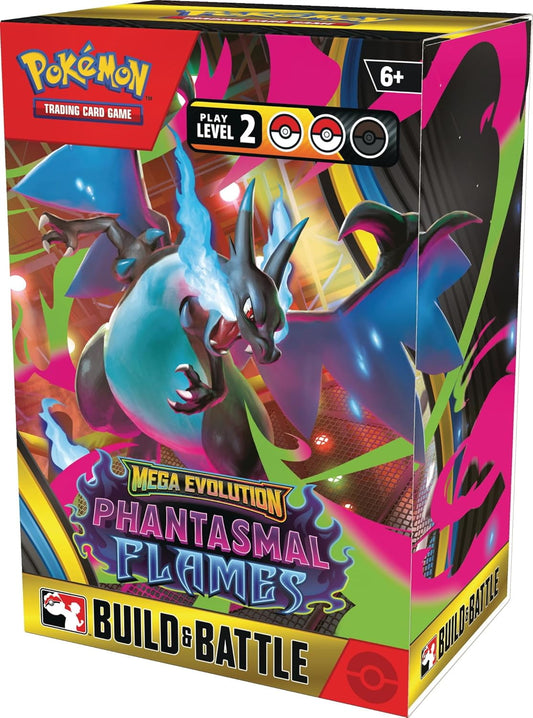 Pokemon Mega Evolution - Phantasmal Flames Build Battle Box