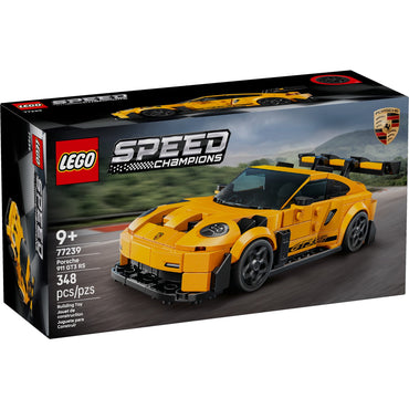 LEGO Speed Champions Porsche 911 GT3 RS Super Car Toy - Model Kit & Pretend Play Toy for Boys & Girls, Ages 9+ - Sports Car Building Set for Kids & Racing Fans - Gift Idea for Birthdays - 77239