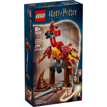 LEGO Harry Potter Fawkes: Dumbledore’s Phoenix Kids Toy - Building and Learning Toy for Pretend Play - Harry Potter Collectible for Boys and Girls, Ages 8+ - Gift Idea for Birthdays - 76448