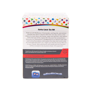 Pokemon Trading Card Games Scarlet & Violet 3.5 151 Booster Bundle