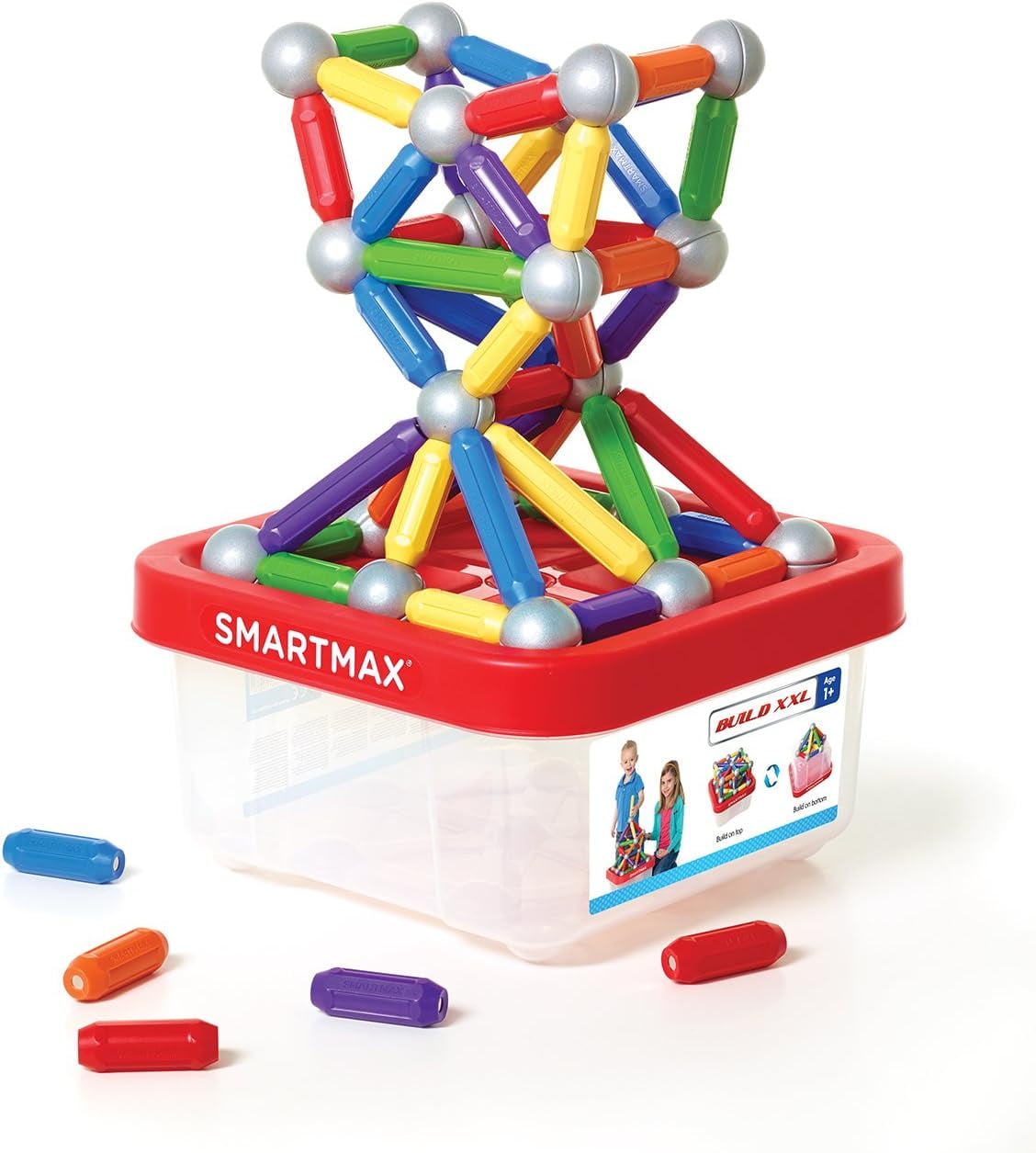 SmartMax XXL 70-Piece Magnetic STEM Building Set with Case