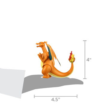 Pokémon Battle Figure 2 Pack - Features 4.5-inch Charizard and 2-inch Pikachu Battle Figures