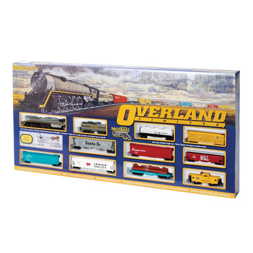 Bachmann Trains HO Scale Overland Limited Ready To Run Electric Electric Powered Model Train Set