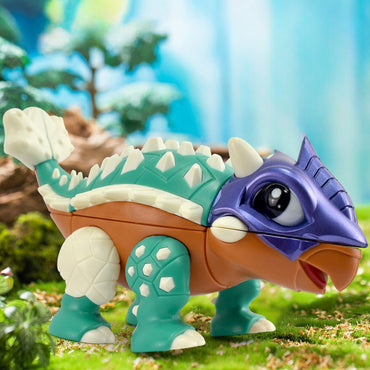 Toddler Toys, Kids Toy Gifts, Ankylosaurus Dinosaur Animals Shaped Alien Third Orders Puzzle Toy Splicing Toy Doll Boys And Girls Holiday Birthday Gifts