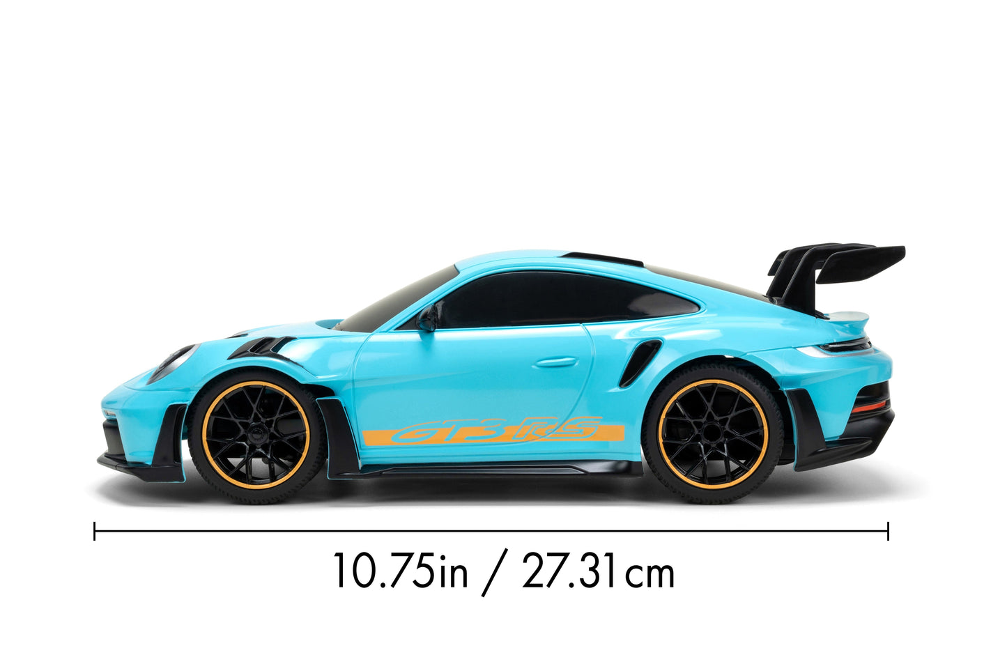 Jada Toys Porsche 911 (992) GT3 RS – 1:16 RC – USB Rechargeable with Turbo Function, Radio Control Cars(Blue)