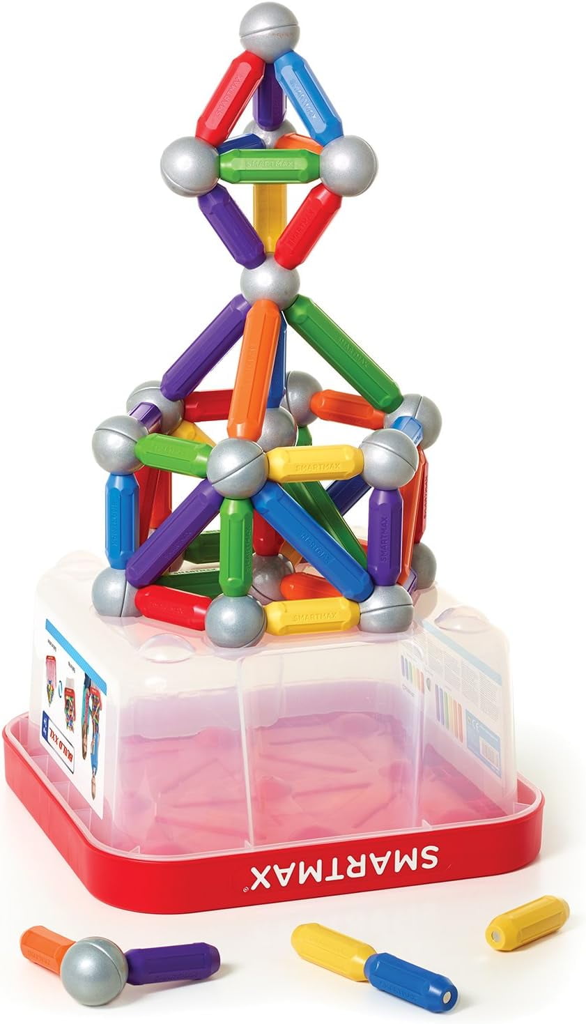 SmartMax XXL 70-Piece Magnetic STEM Building Set with Case