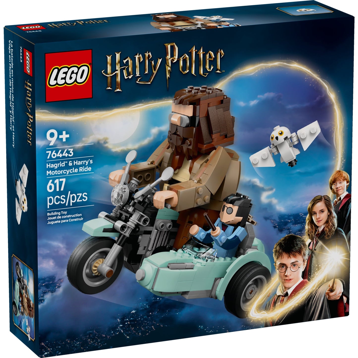 LEGO Harry Potter Hagrid & Harry's Motorcycle Ride Building Toy