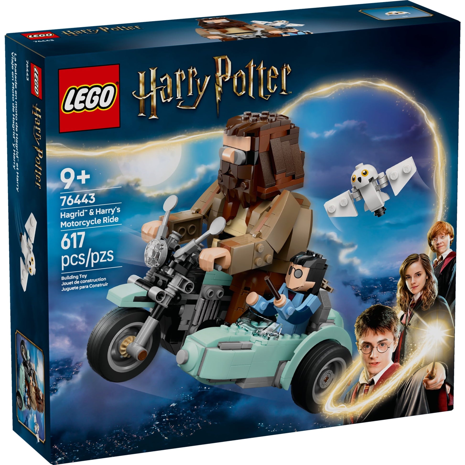 LEGO Harry Potter Hagrid & Harry's Motorcycle Ride Building Toy