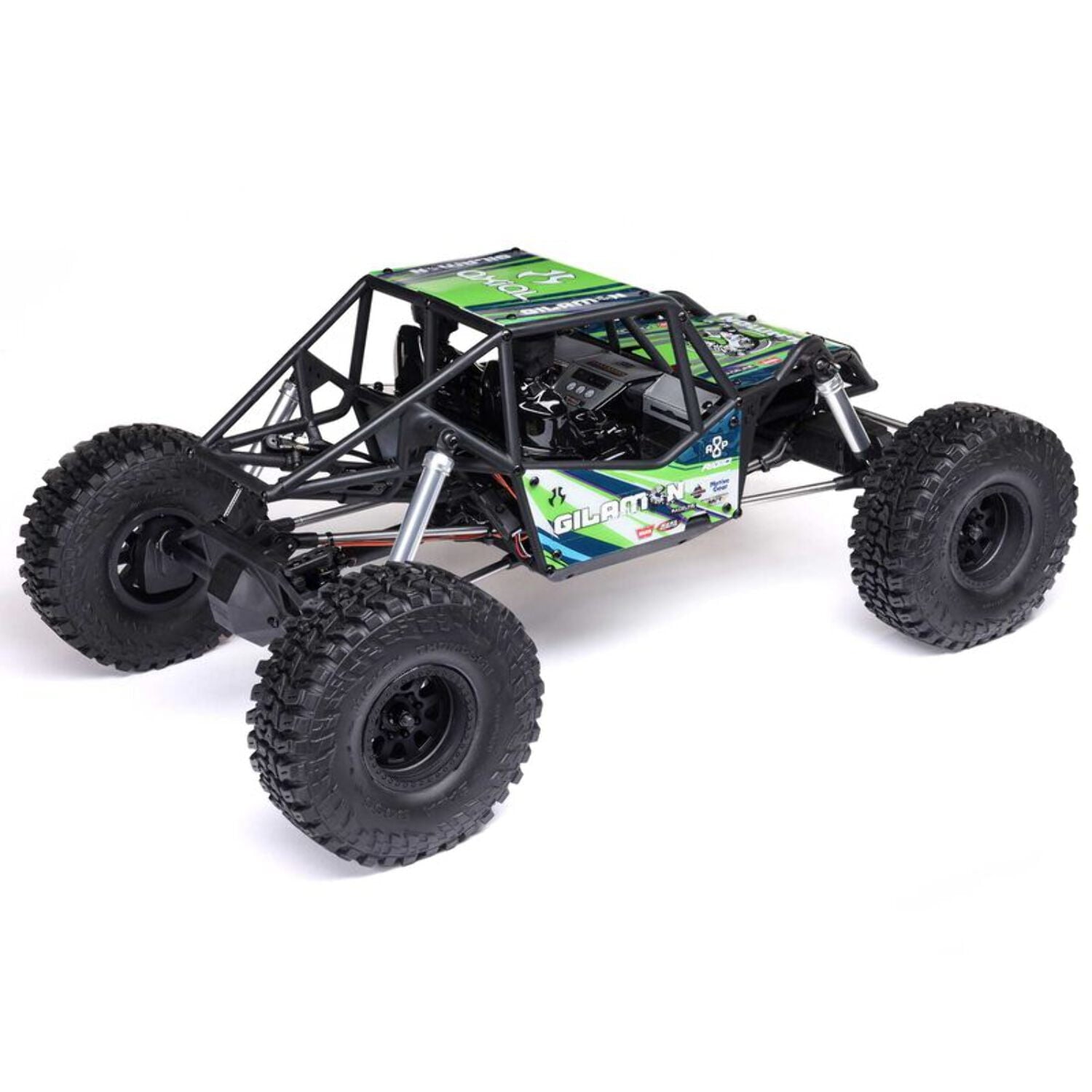 Axial 1/8 AXP8 Gilamon 2.2 4X4 RTR Brushed Trail Buggy Green AXI-1207T1