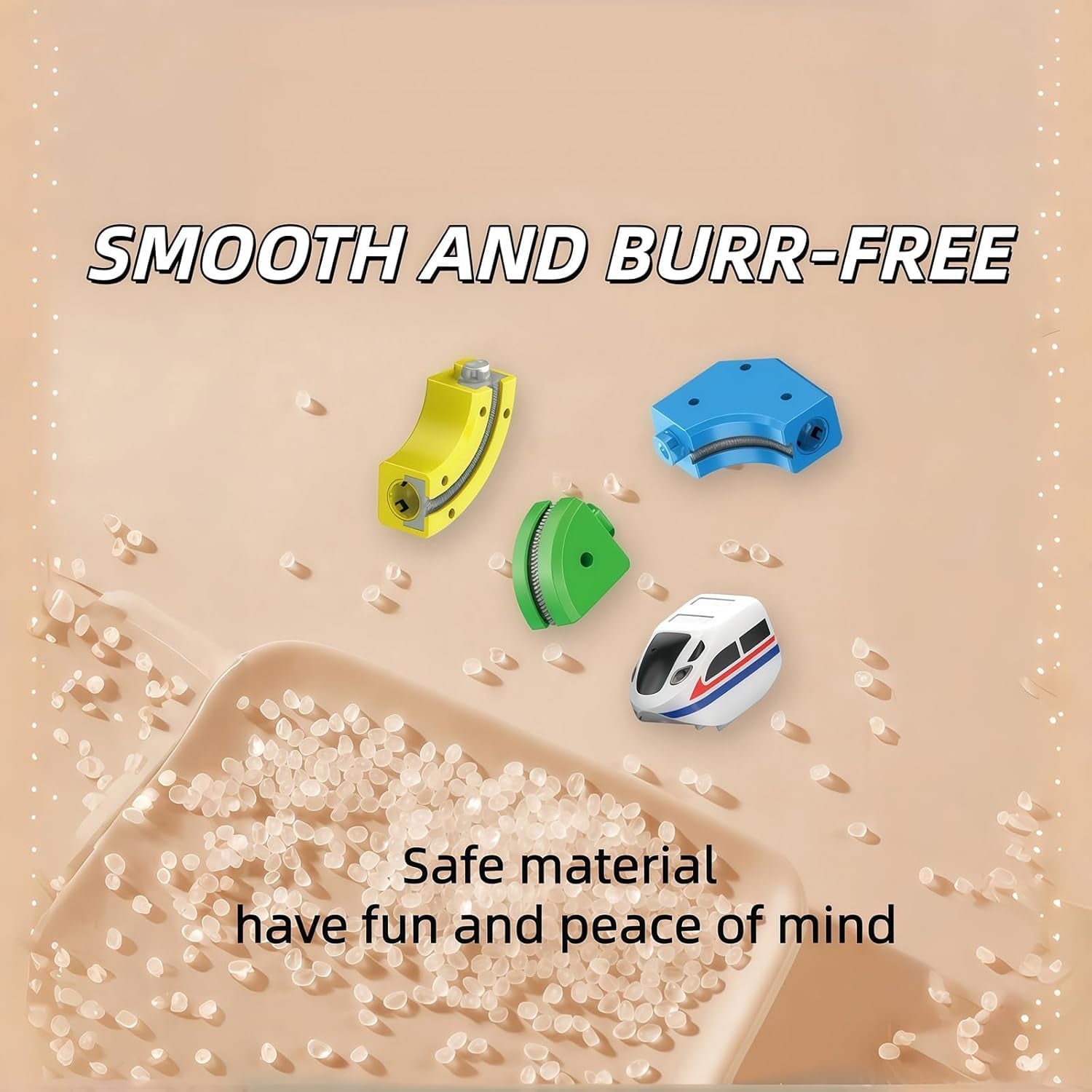 Magnetic Track Car Toys, Flexible Car Track Magnetic Train Set, DIY Race Car Track Building Kits with Train and Traffic Signs, for 4-8 Year Old Boy Toys Boys Girls Birthday Party Gifts (81PCS)