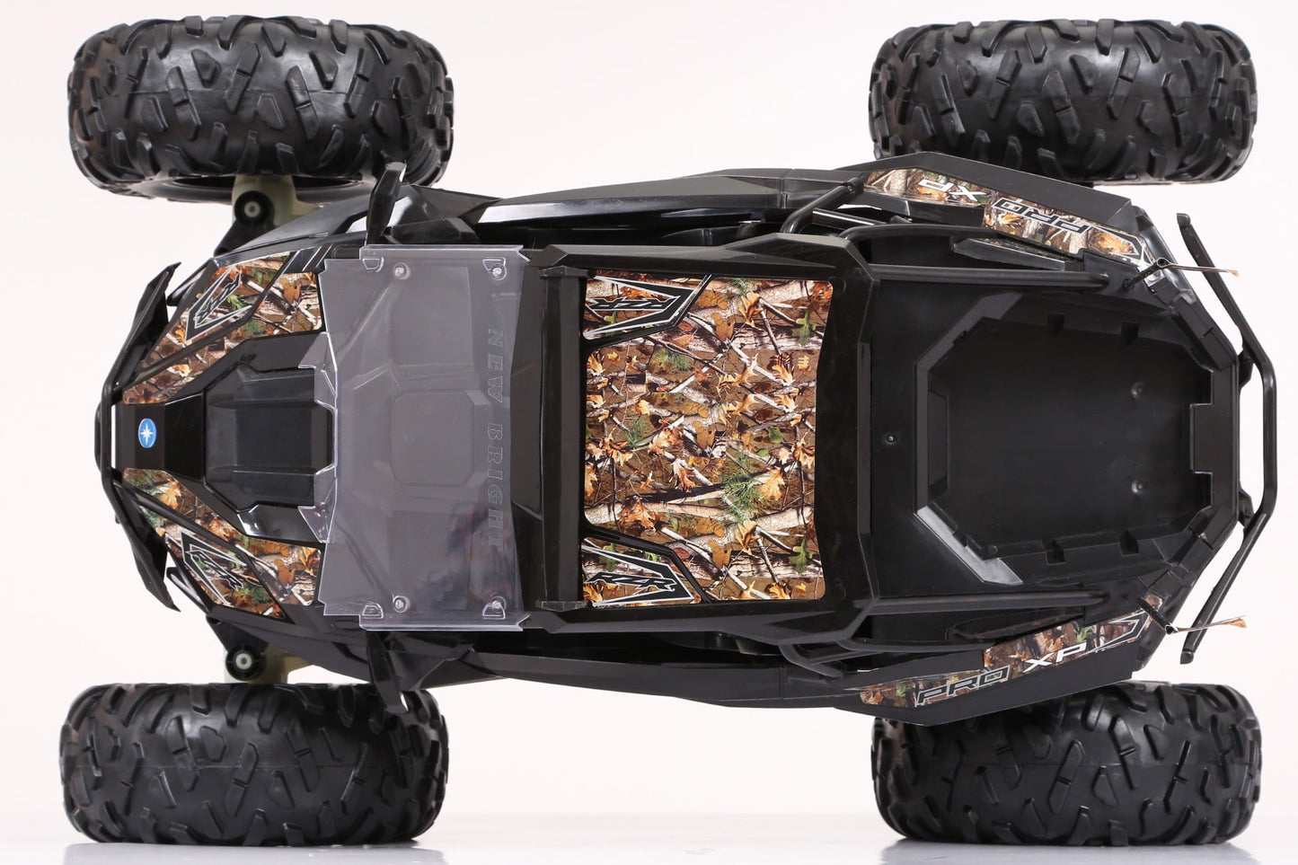 New Bright (1:5) Polaris RZR XP Pro 12.8V Battery Remote Control Camo ATV 2.4GHz, 60875U Child