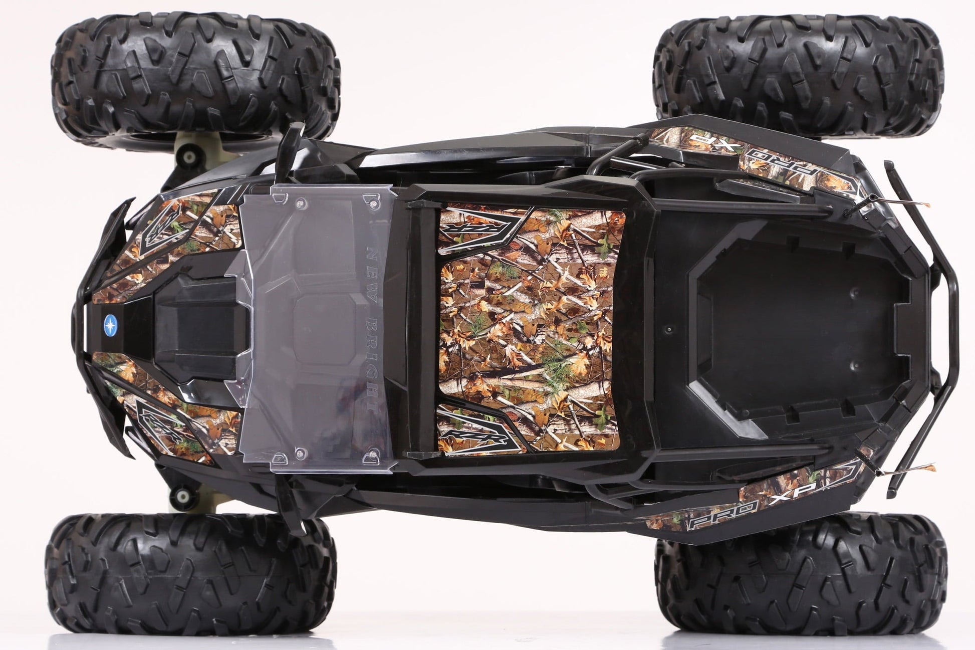 New Bright (1:5) Polaris RZR XP Pro 12.8V Battery Remote Control Camo ATV 2.4GHz, 60875U Child