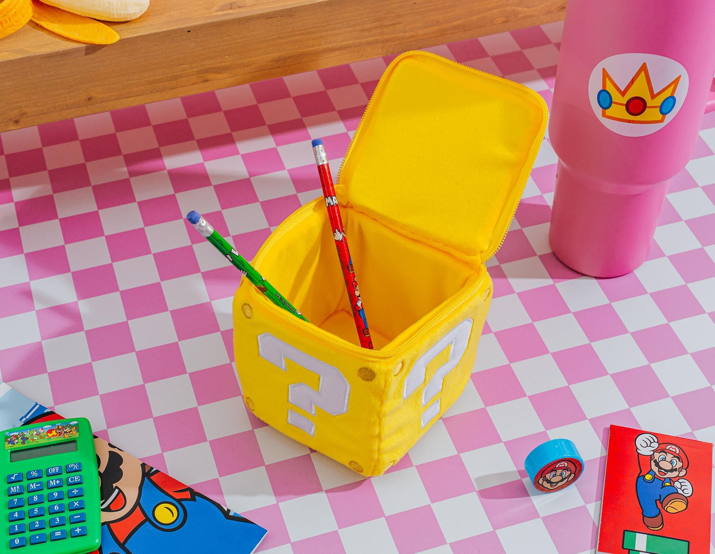 Insten Nintendo Super Mario Coin Box Plush Toy, 5 Inches