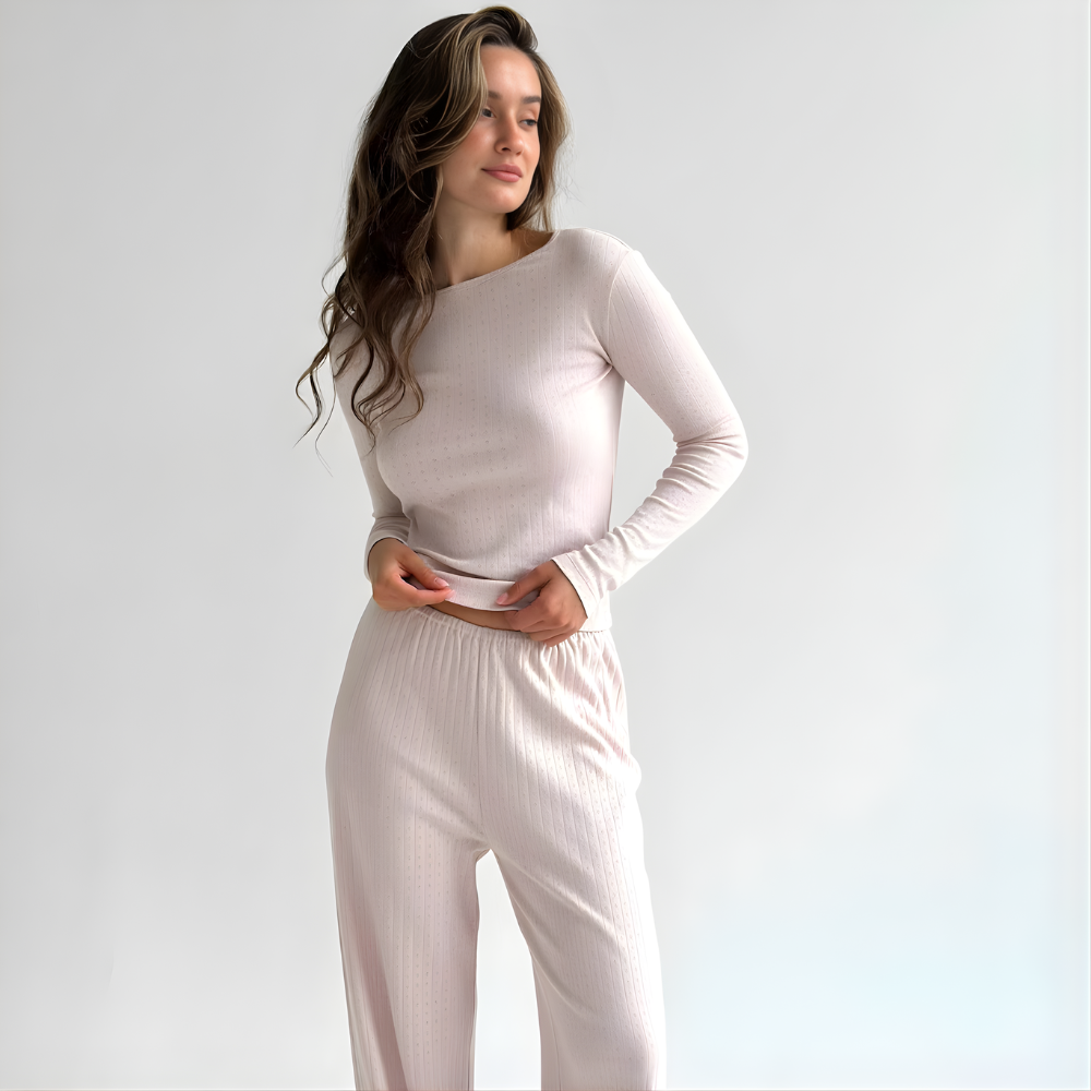 Noovia™ – Ensemble de Pyjama en Coton