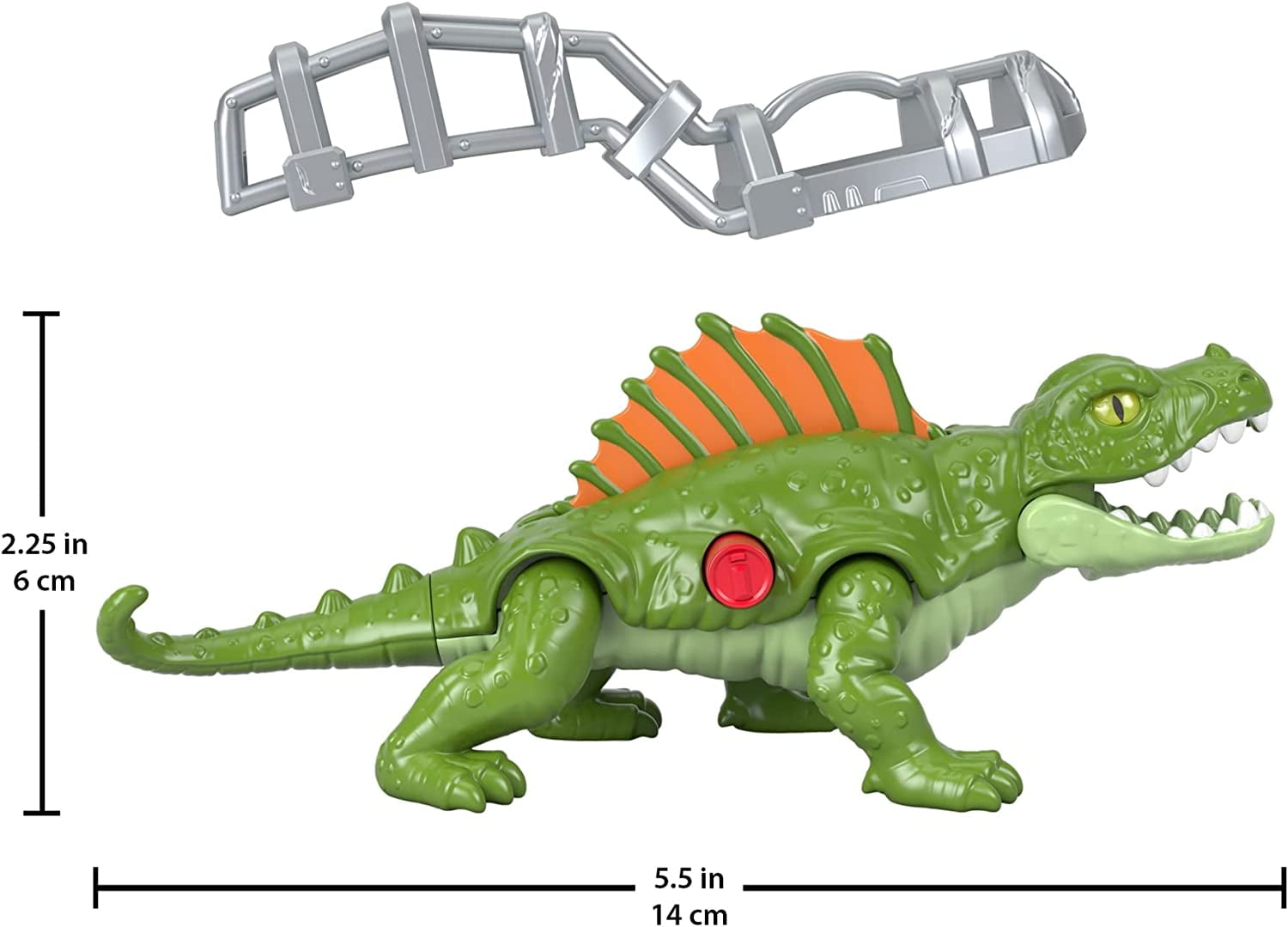 Imaginext Jurassic World Dominion, Multicolor, 3–8 years, 7.50 x 6.40\", 0.39 lb