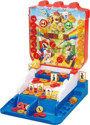 EPOCH Games Super Mario Lucky Coin Game, Tabletop Skill and Action Game