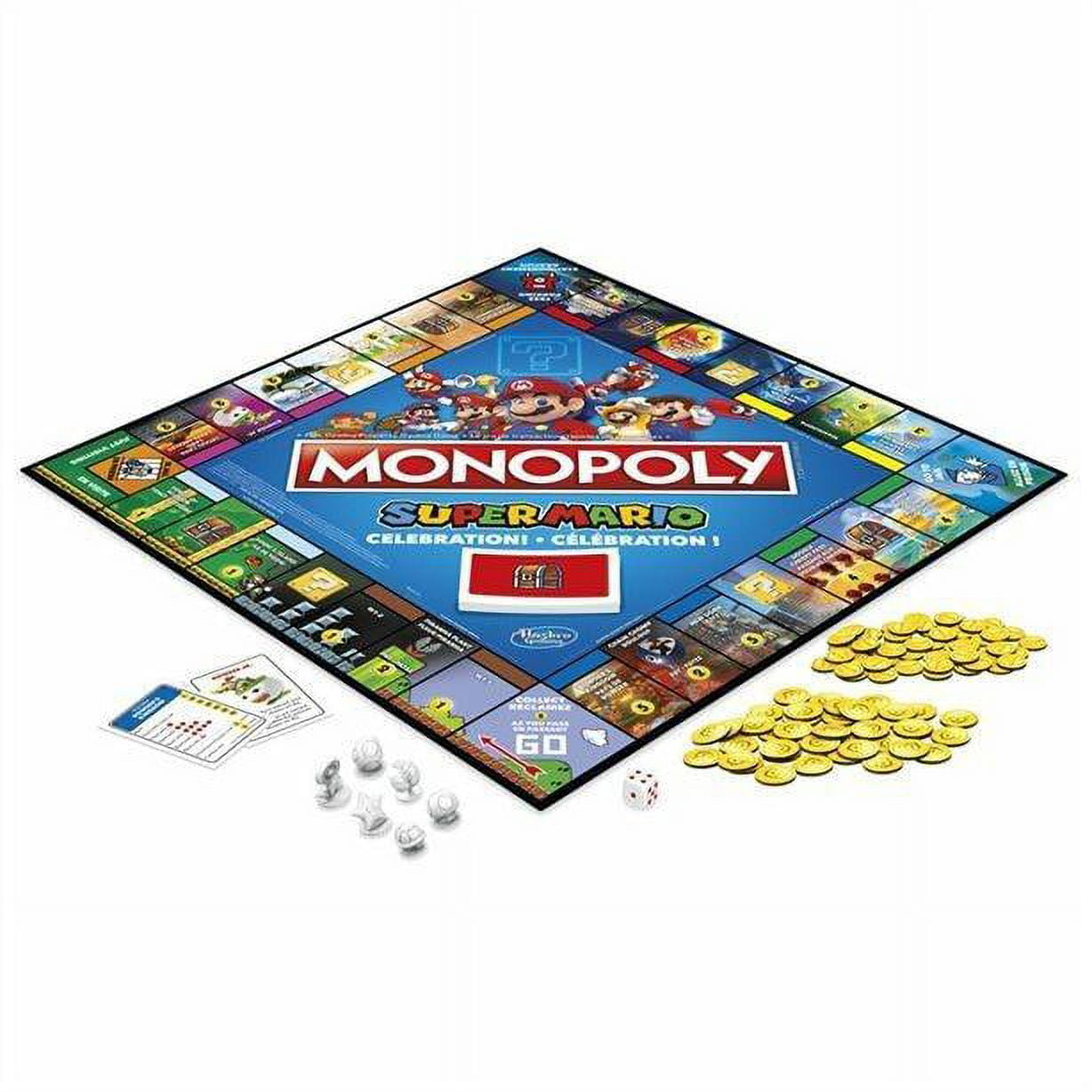 Hasbro Monopoly Super Mario Celebration Edition Board Games, Multicolor