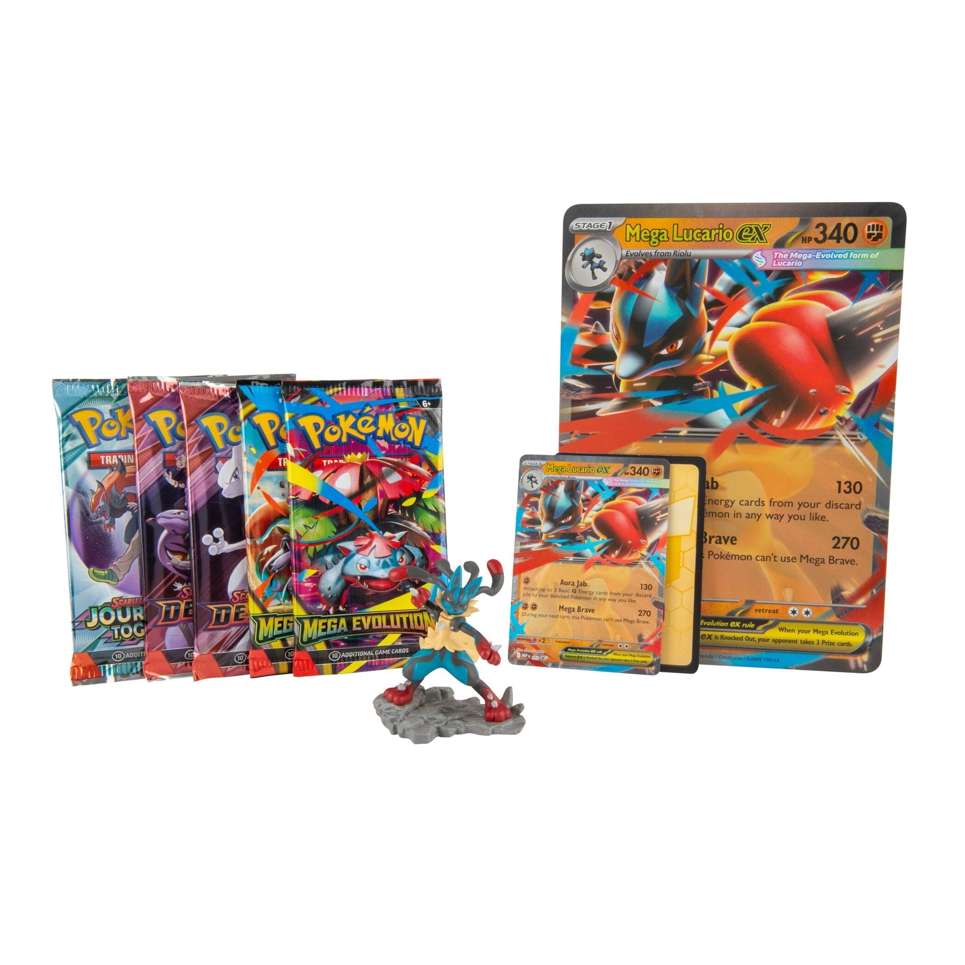 Pokemon Trading Card Games Mega Lucario Ex Figure Box