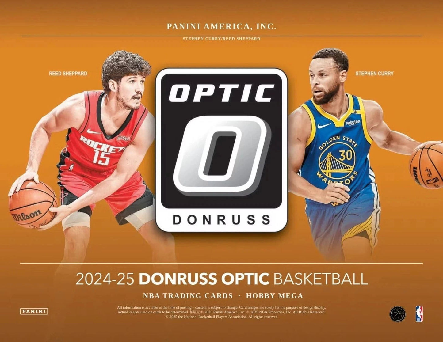 2024/25 Panini Donruss Optic Basketball Hobby Mega Box (Green & Red Seismic)