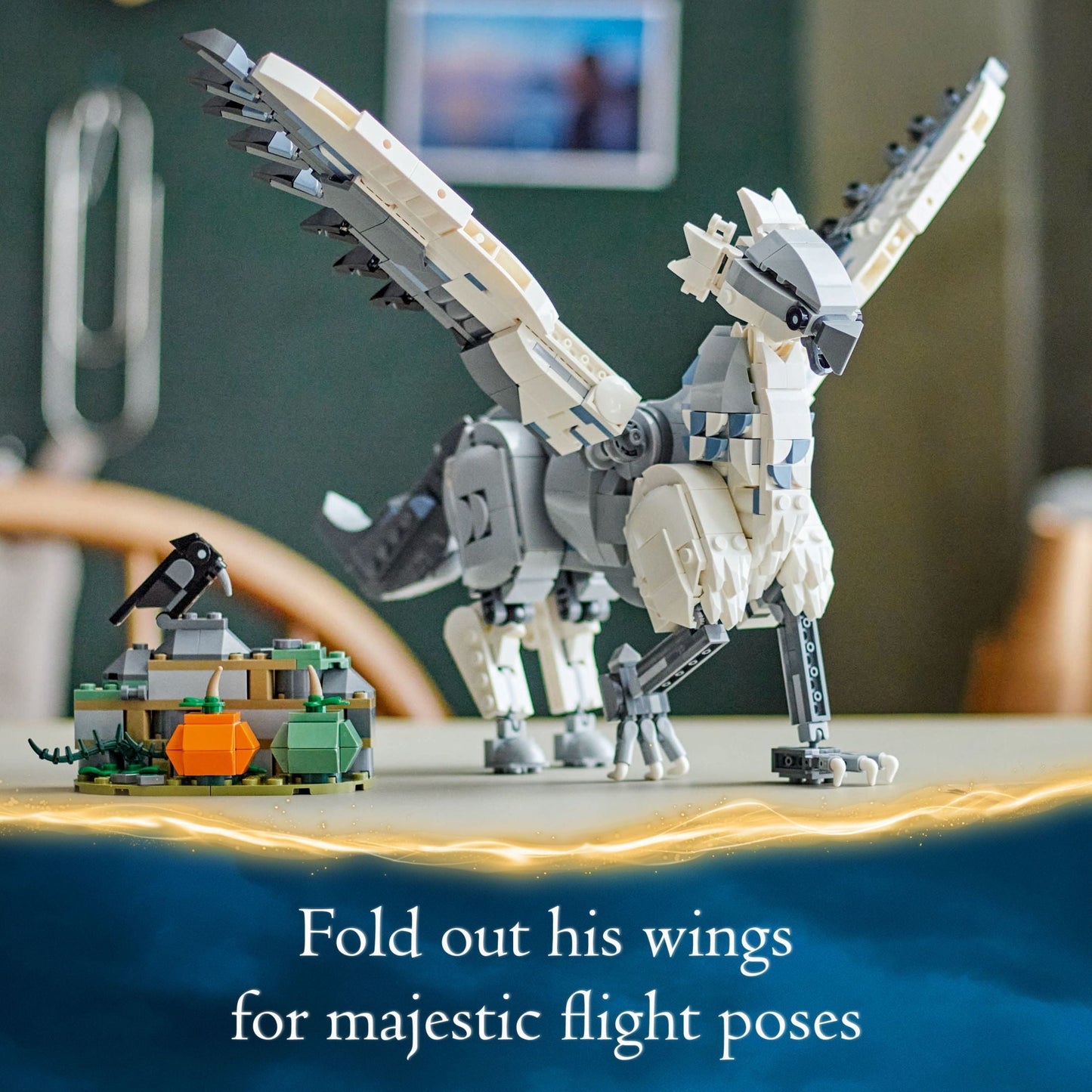 LEGO Harry Potter Buckbeak The Hippogriff Building Toy - Pretend Play or Display Toy for Boys & Girls, Ages 9+ Years - Gift for Christmas - Collectible Harry Potter Decor - 76427