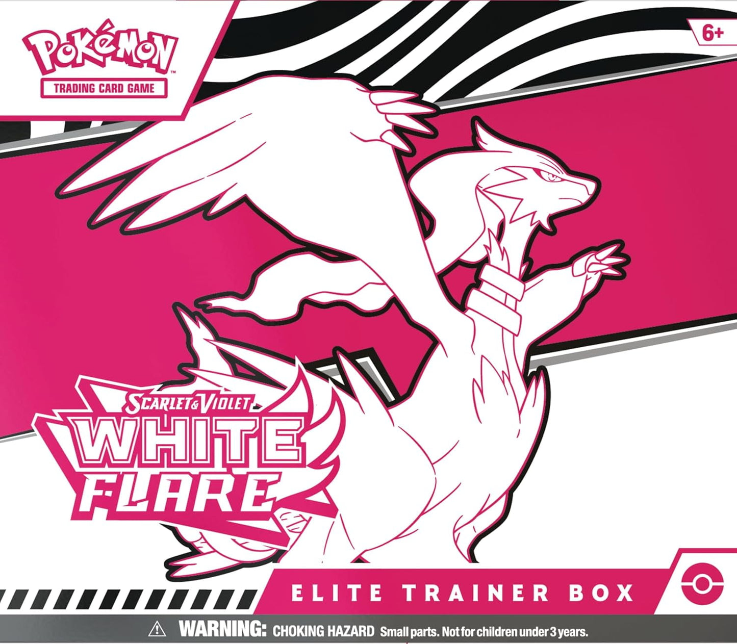 Pokemon Trading Cards Scarlet & Violet 10.5 White Flare Elite Trainer Box