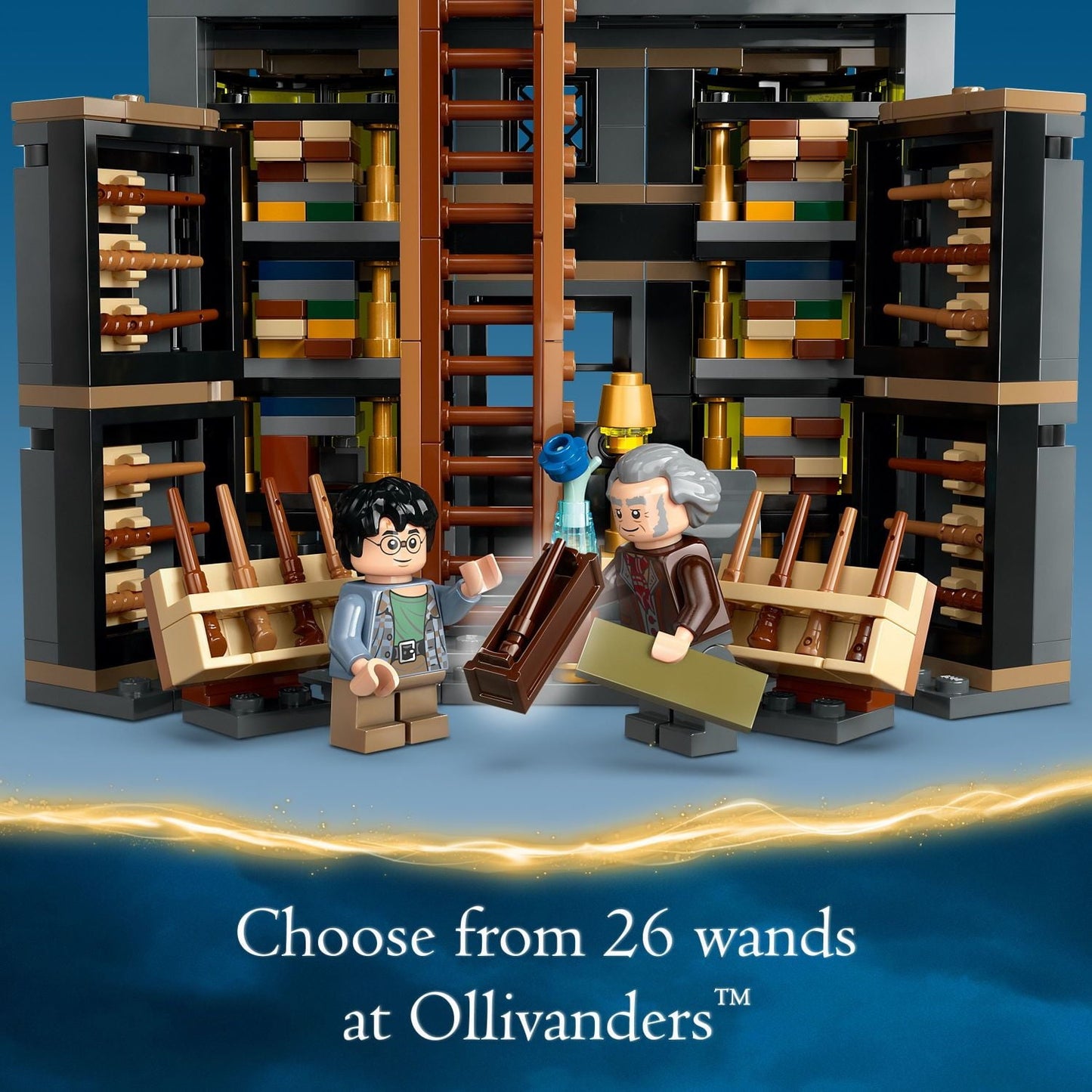 LEGO Harry Potter Ollivanders & Madam Malkin's Robes Building Set, Playset for Kids, Toy for 8 Year Olds, 76439