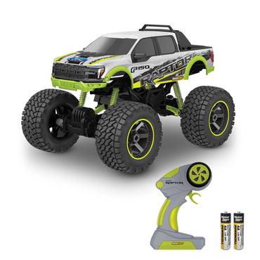 Motor Dayz (1:10) Ford F-150 Heavy Metal Remote Control 4X4 Truck, R2-10T89U-SV, Child