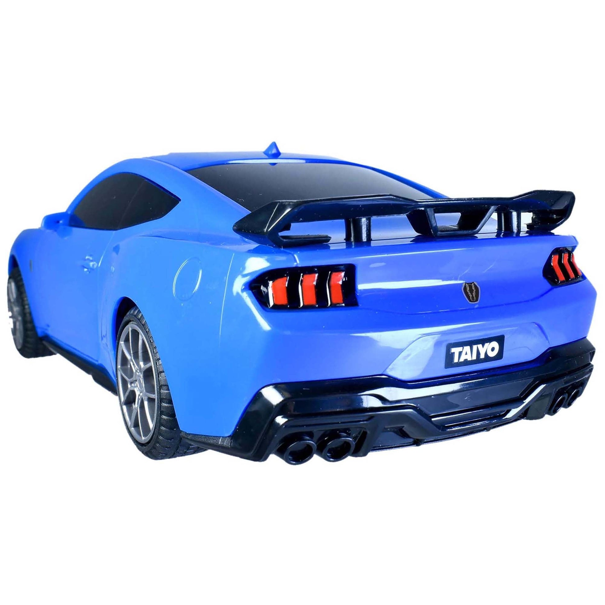Taiyo: Ford Mustang GTD Dark Horse RC - Blue - 1:18 Scale Car, 2.4Ghz Remote Controlled Vehicle, Controller, Battery Operated Sports Car, Licensed