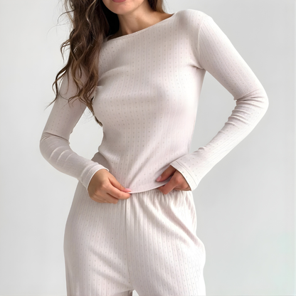 Noovia™ – Ensemble de Pyjama en Coton