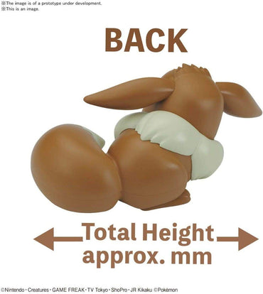 Bandai Hobby - Pokémon - #07 Eevee (Sleeping Pose), Bandai Spirits Pokémon Model Kit Quick!!