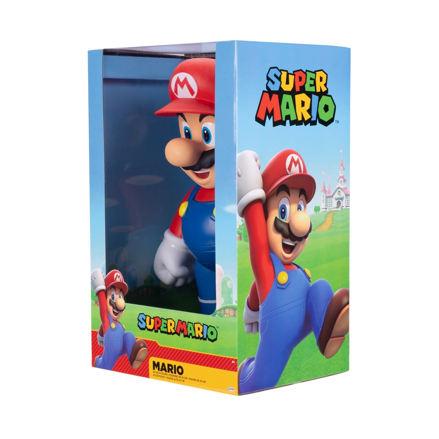 Nintendo Super Mario Official Jumbo 20 inch Deluxe Articulated Action Figure