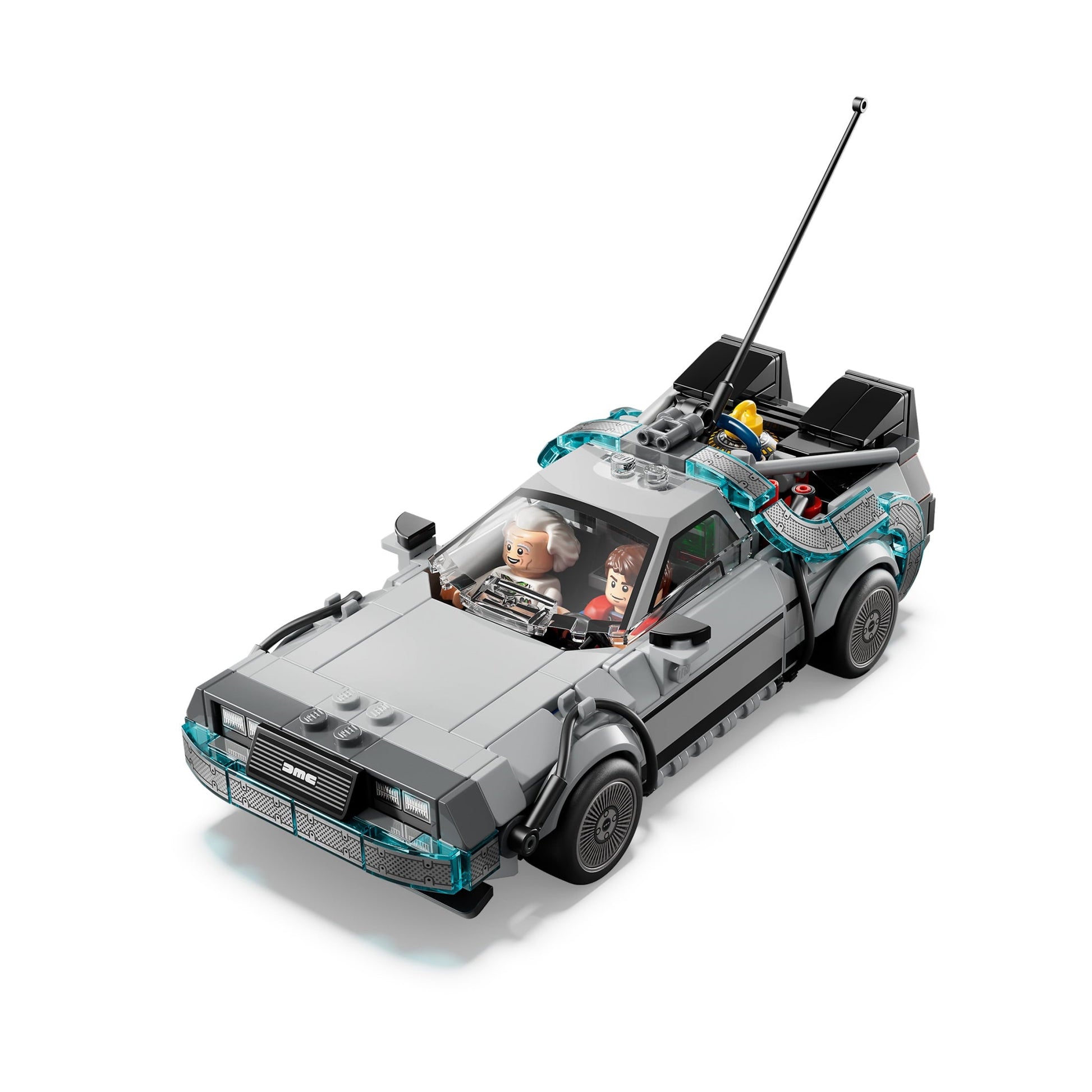 LEGO Speed Champions Time Machine from Back to the Future Building Toy for Kids - Pretend Play & Display Car Toy W/2 Build Modes for Boys & Girls, Ages 9+ - Gift Ideas for Birthdays & Fans - 77256