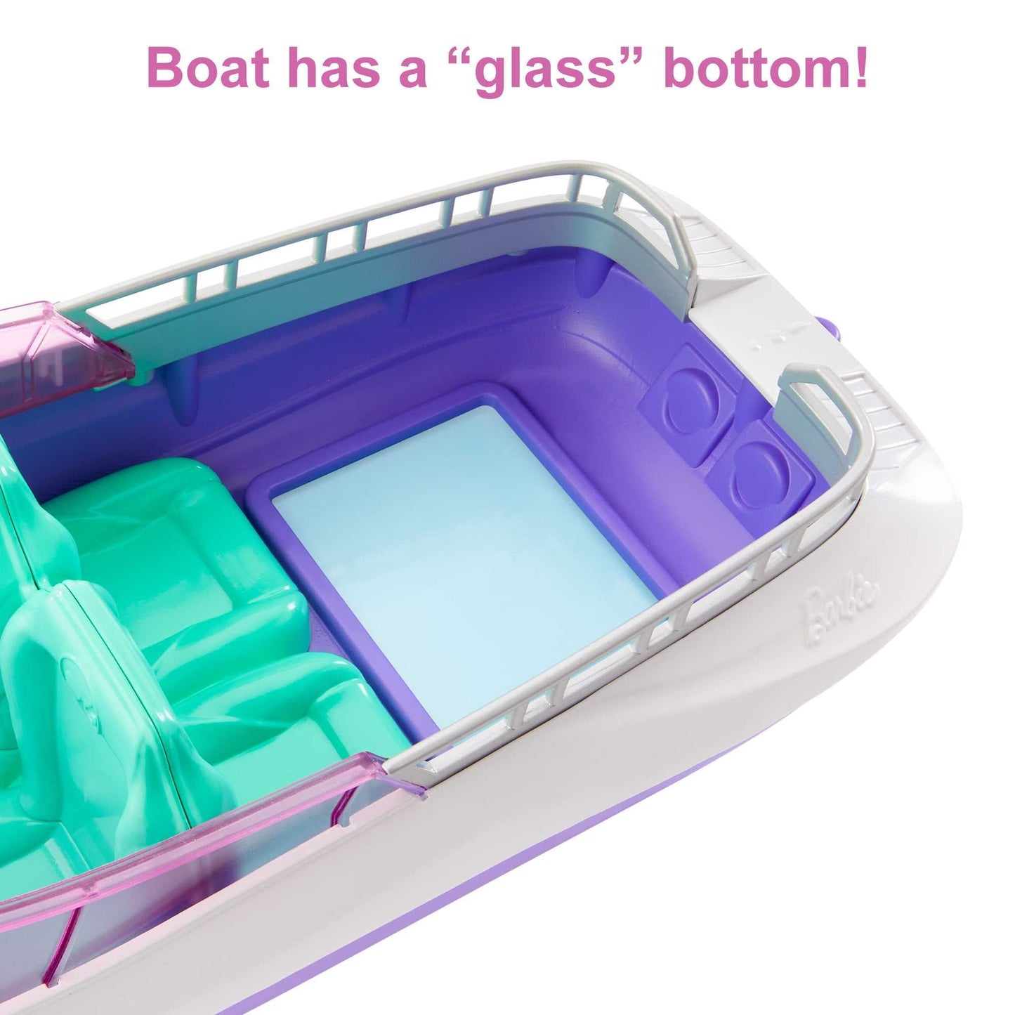 Barbie Mermaid Power Playset with 2 Barbie Dolls & 18 in. Floating Boat with 4 Seats & Accessories