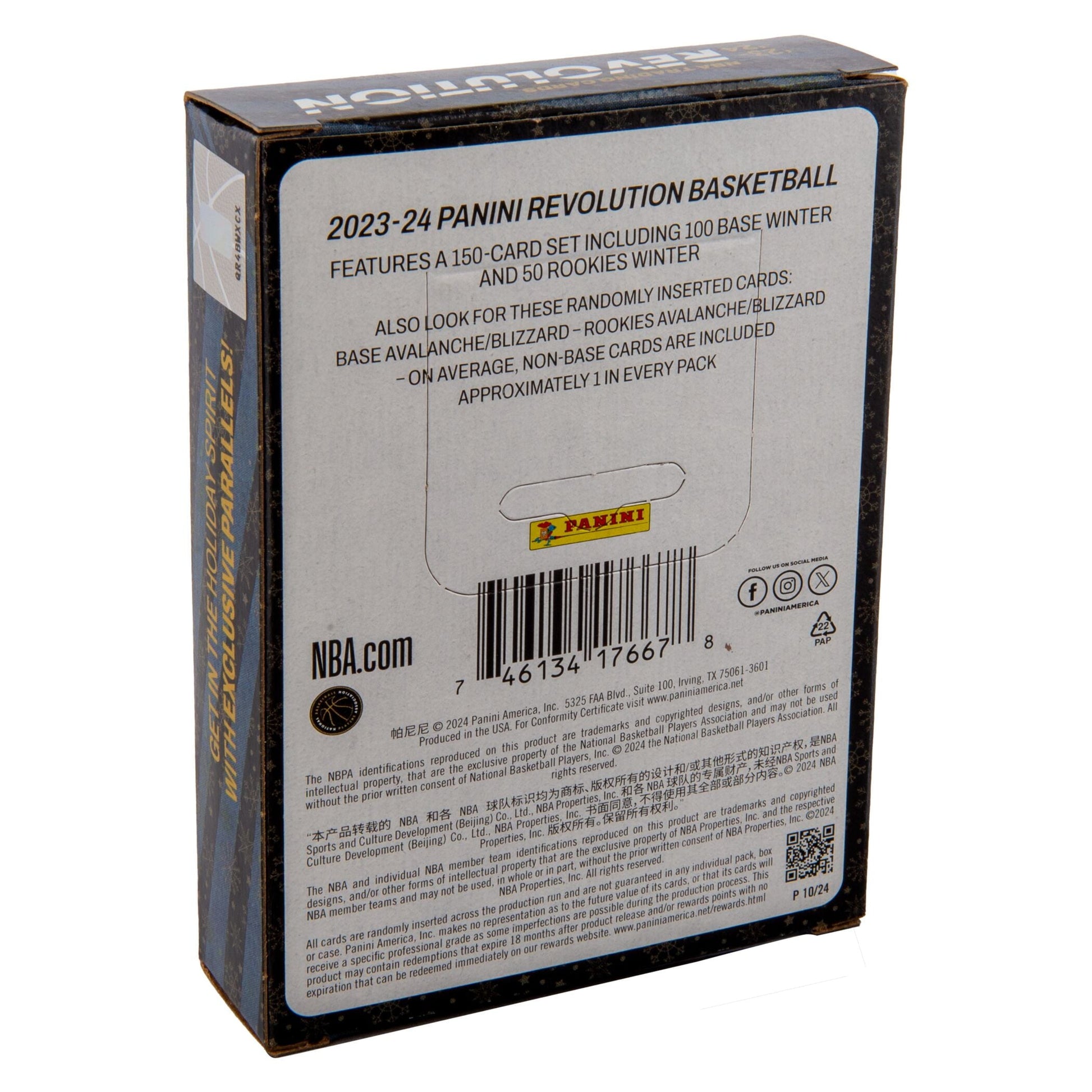 2023-24 Panini Revolution Basketball Trading Cards Tin