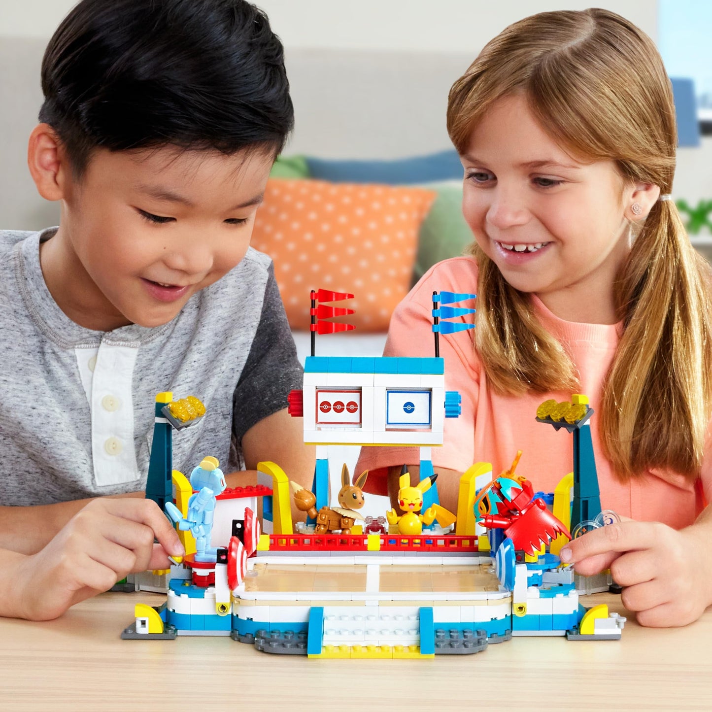 MEGA Brands - Pokemon Training Stadium Building Toy Kits