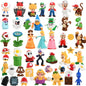 48pcs Super Mario Bros PVC Action Figure Toys Collection Doll Model Kids Gifts