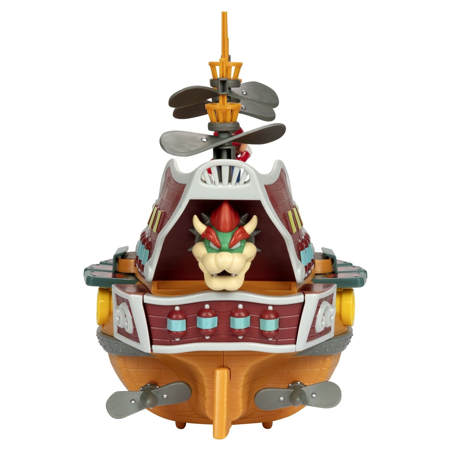 Nintendo Super Mario Deluxe Bowsers Airship 2.5 inch Action Figure Playset