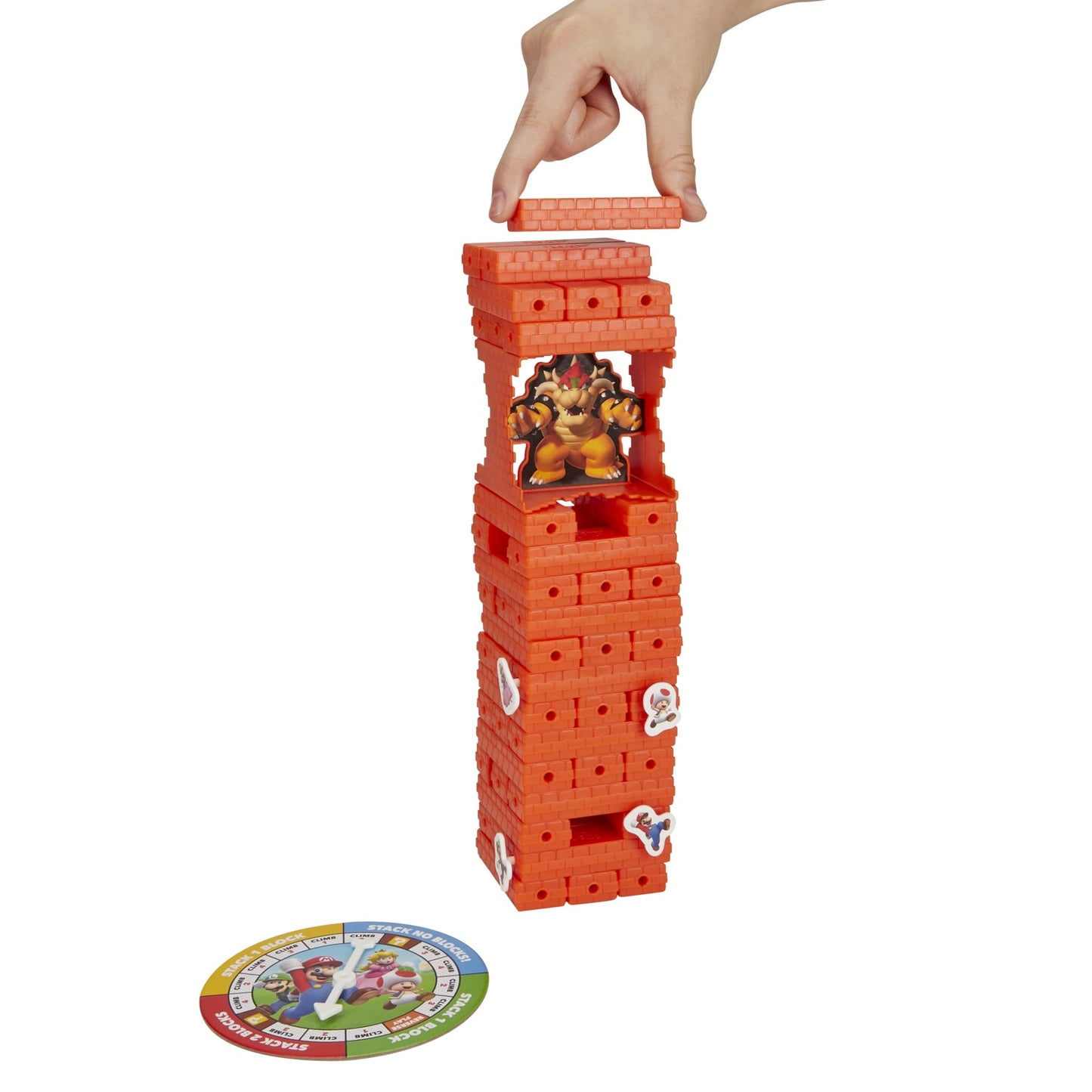 Jenga: Super Mario Board Game for Kids and Family Ages 8 and Up, 2-4 Players