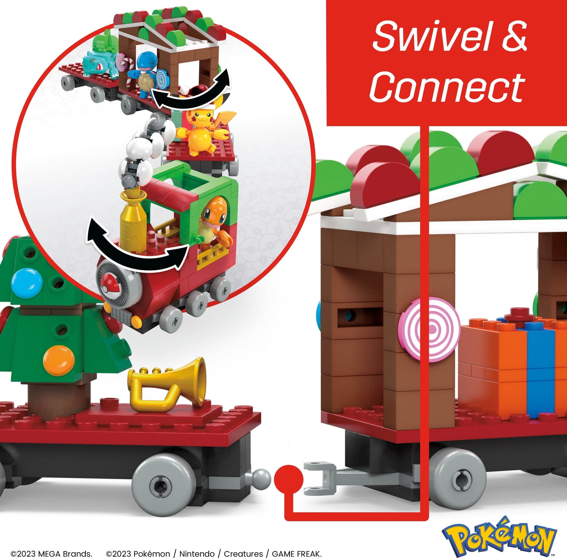 MEGA Pokemon Holiday Train