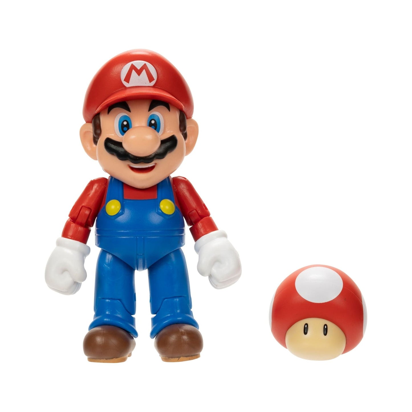 Super Mario 4" Figure - Mario w/Red Power Up